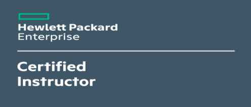 Hewlett Packard Certified Instructor Logo