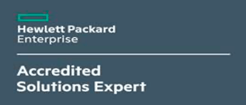 Hewlett Packard Accredited Solutions Expert Logo